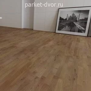 Паркетная доска Farecom Дуб Гамбург трехполосный состаренный