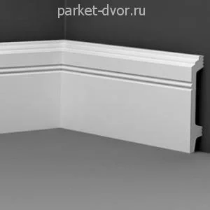 Плинтус напольный Де Багет Н120 20х120х2000 мм (пог. м)