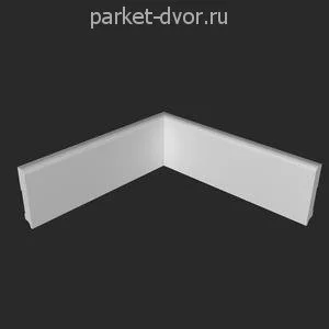 Плинтус Deartio P2.100.16 Белый под покраску 16х100х2070 мм (пог. м)