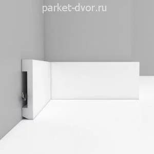 Плинтус напольный Decomaster A036 16х100х2000 мм (пог. м)