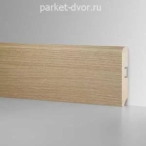 Плинтус Hannahholz Aktuel Design №12 Дуб Берк Светлый 16х81 мм (пог. м)
