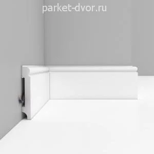 Плинтус напольный Decomaster A023 15х82х2000 мм (пог. м)