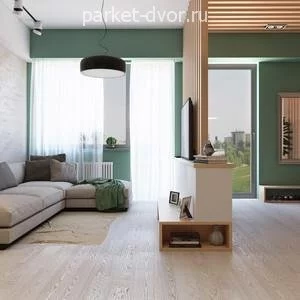Паркетная доска Polarwood Ясень Premium 138 Dover Matt