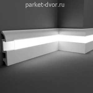 Плинтус Agis EP010 16х80х2000 мм (пог. м)