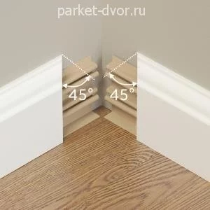 Крепления для плинтуса Rico