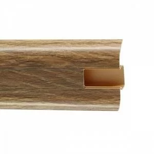 Плинтус пластиковый Royce 804 Дуб Викторианский 22х58 мм (пог. м)