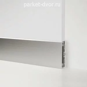 Алюминиевый плинтус Profilpas Metal Line 88/6 15х60 мм (пог. м)