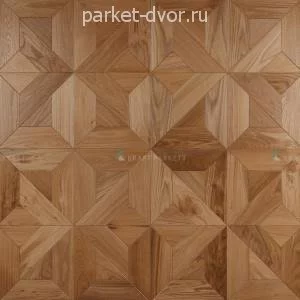 Инженерный модульный паркет Kraft Parkett арт. М8 14х600х600 мм
