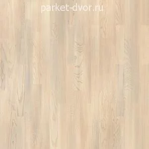 Паркетная доска Tarkett Salsa Ясень Белый Шелк 3-полосный