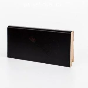 Плинтус Deartio Universal U101-80 Чёрный 16х80х2050 мм (пог. м)