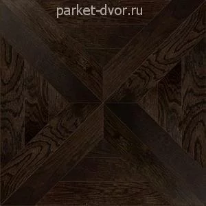 Инженерный модульный паркет Kochanelli Квадро Дуб Тёмный 441х441х15 мм