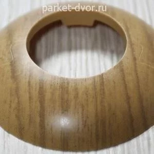 Розетки для труб Cezar 85 Тик тёмный D40 / d19 мм