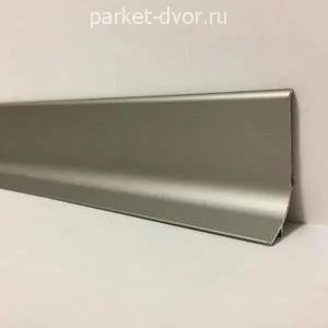 Алюминиевый плинтус самоклеющийся Effector Q63.07 Инокс16.8х40х2700 мм (пог. м)