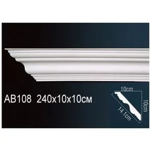 Карниз Перфект AB108F гибкий 100х100х2400 мм