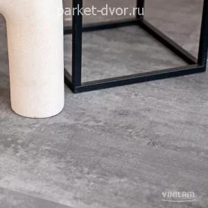 Ламинат SPC Vinilam Ceramo 6 мм 71616 Цемент Серый