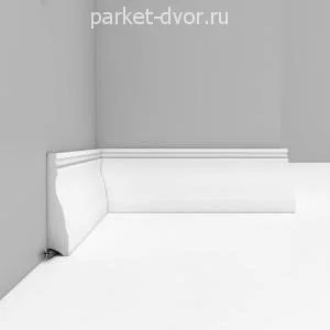 Плинтус Decomaster D193A 16х70х2000 мм (пог. м)