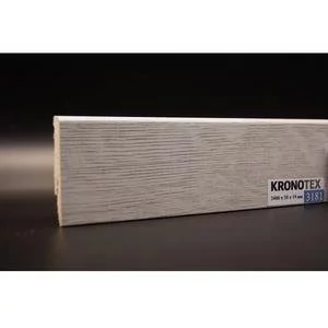 Плинтус Kronotex D3181 Дуб Рип Белый 19x58 мм (пог. м)