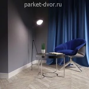 Плинтус Evrowood Белый PN 030 16х80х2000 мм (пог. м)