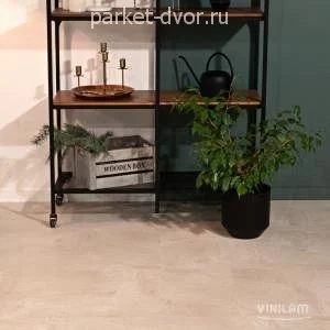 Ламинат SPC Vinilam Ceramo 6 мм 71615 Бетон Белый