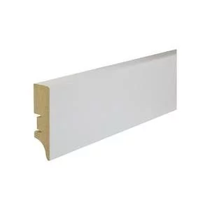 Плинтус Smartprofile Paint 60 белый MDF 60х16 мм (пог. м)