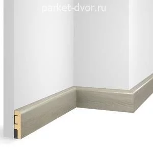 Плинтус МДФ CoSca Artiva EP02 Дуб Светлый 16х60х2400 мм (пог. м)