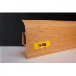 Ideal Плинтус с кабель каналом Альфа 241 Вишня 21x45 мм (пог. м)