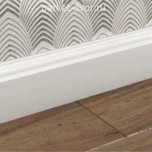 Плинтус Rico Color HSP 18х80 Белый под покраску