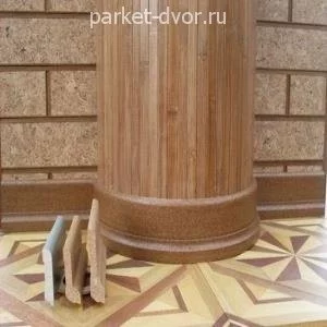 Finitura Decor Радиусный плинтус МДФ 160х16 мм (пог. м)