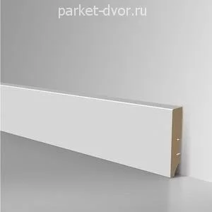 Плинтус МДФ Wimar Aktuell Weiss 401 16х60 мм (пог. м)