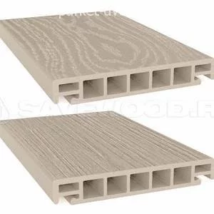 Террасная доска SaveWood Salix-S T Бежевый 25х163х4000 мм