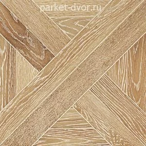 Инженерный модульный паркет Marco Ferutti Linea Дуб Белёный Браш 405х405х15 мм