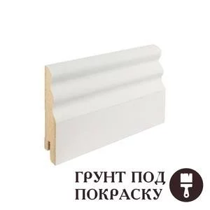 Плинтус МДФ Finitura Decor RR Под покраску 16х80 мм (пог. м)