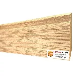 Плинтус TeckWood Клён Беленый 16х75х2150 мм (пог. м)