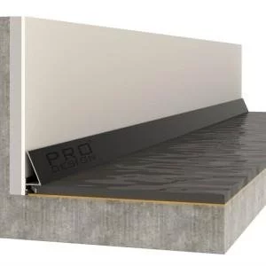 Плинтус Pro Design 570 Corner щелевой Чёрный 15.5х30х2700 мм (пог. м)