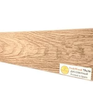 Плинтус TeckWood Дуб Северный 16х75х2150 мм (пог. м)