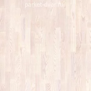 Паркетная доска Tarkett Salsa Premium Ясень Кристалл 3-полосный