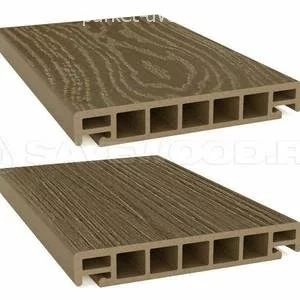 Террасная доска SaveWood Salix-S T Тик 25х163х6000 мм