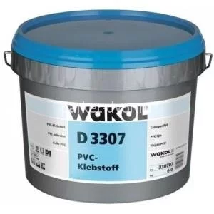 Клей для ПВХ и ковролина WAKOL D 3307 3 кг