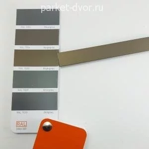 Плинтус Micro 64-89-45 Щелевой Шампань анод. 6х16х2500 мм (пог. м)